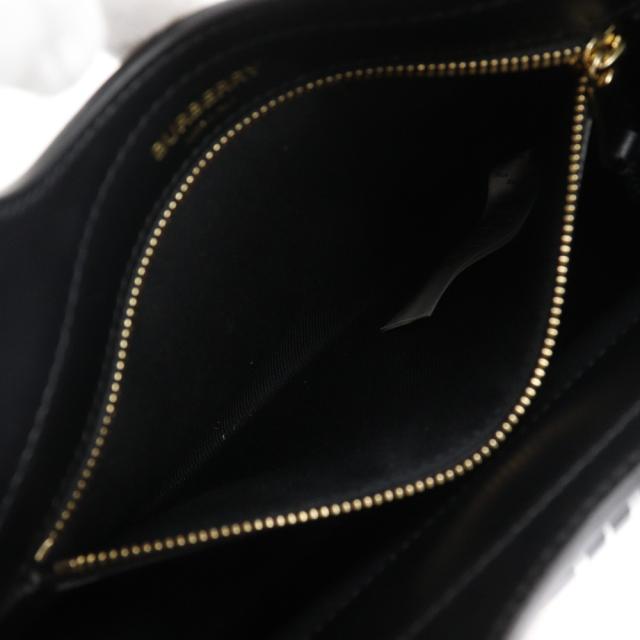 BURBERRY バーバリー ミニポケットバッグ 2WAYショルダー 2WAYショルダー 8035841 カーフ 黒/赤_6