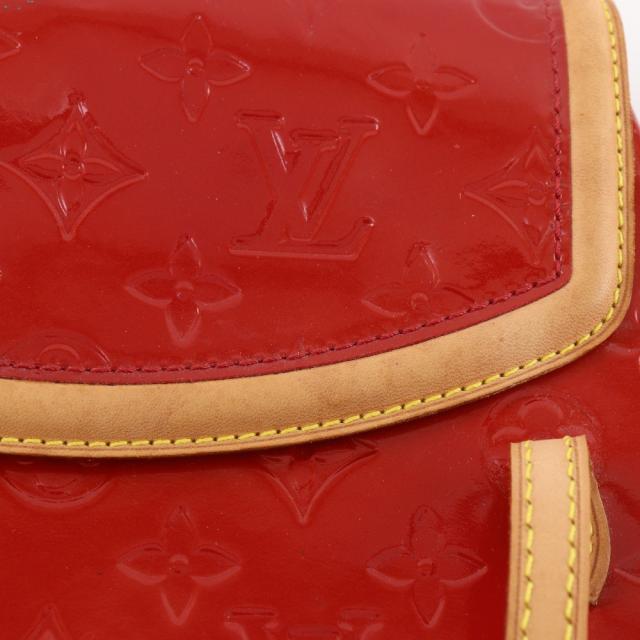 LOUIS VUITTON ルイ・ヴィトン ビスケイン・ベイPM M91291 モノグラムヴェルニ 赤_11