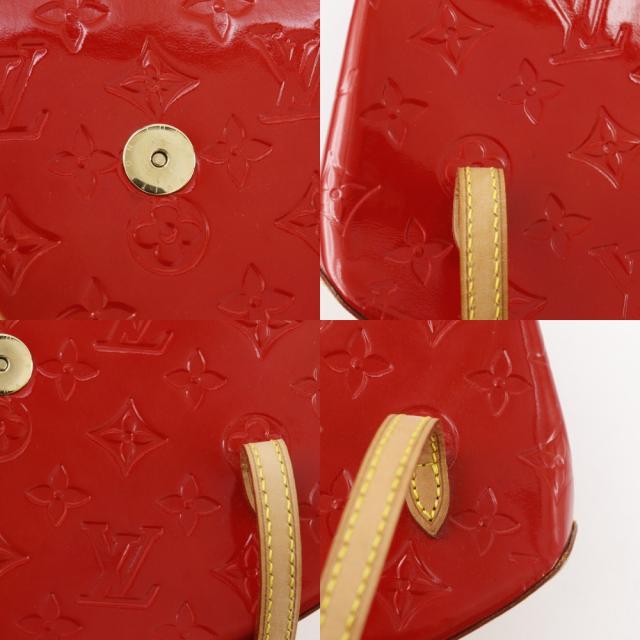 LOUIS VUITTON ルイ・ヴィトン ビスケイン・ベイPM M91291 モノグラムヴェルニ 赤_16