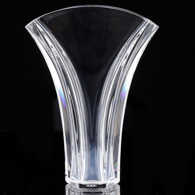 Baccarat バカラ ギンコ ベースS クリスタル 花瓶 _ 【中古】