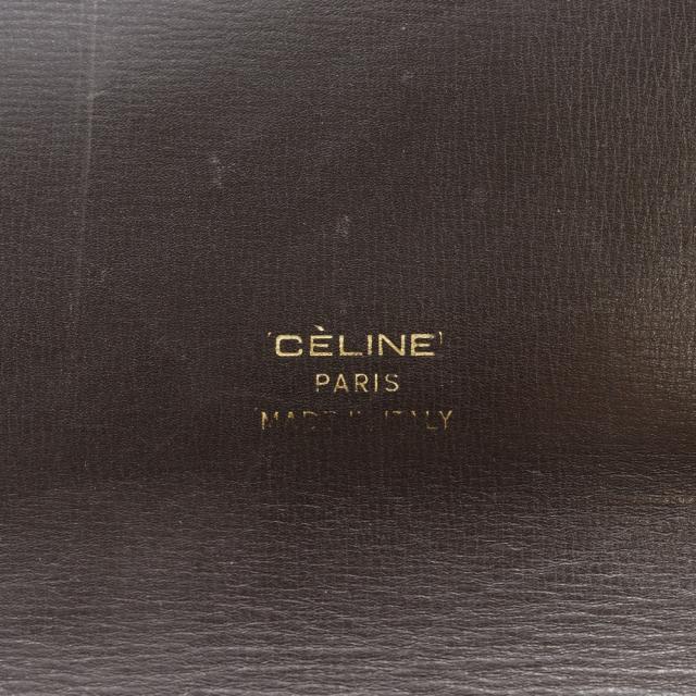 CELINE セリーヌ ヴィンテージ キャンバス 茶 ハンドバッグ レディース 【中古】_17
