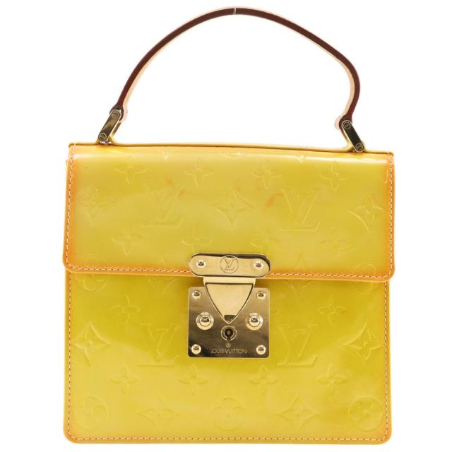 LOUIS VUITTON ルイ・ヴィトン スプリングストリート M91029 モノグラムヴェルニ 黄