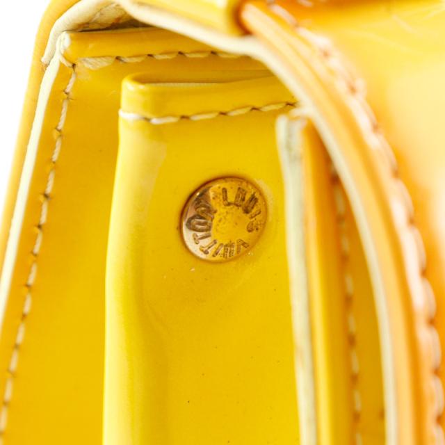 LOUIS VUITTON ルイ・ヴィトン スプリングストリート M91029 モノグラムヴェルニ 黄_15
