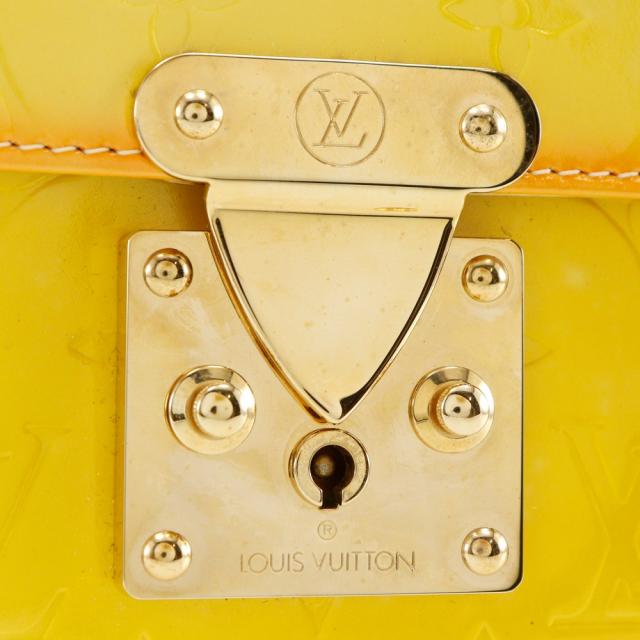 LOUIS VUITTON ルイ・ヴィトン スプリングストリート M91029 モノグラムヴェルニ 黄_16