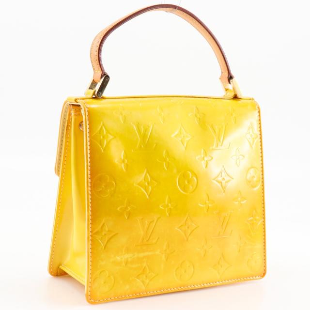 LOUIS VUITTON ルイ・ヴィトン スプリングストリート M91029 モノグラムヴェルニ 黄_2