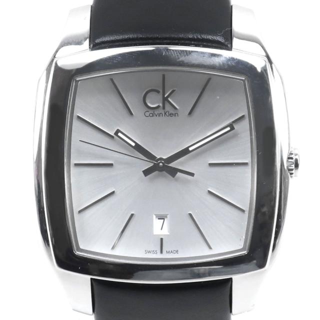 Calvin Klein カルバンクライン K2K211 SS シルバー/黒 クオーツ 