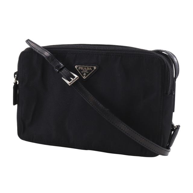 【PRADA】プラダ ウォレットショルダー ナイロン NERO 黒 レディース ショルダーバッグ PRADA プラダ ウォレットショルダー ナイロン NERO 黒 ショルダー