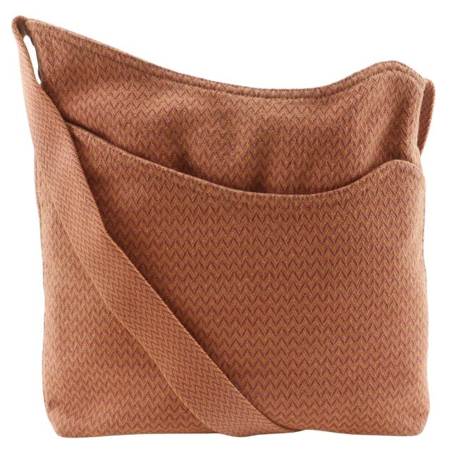 HERMES エルメス サック デ パンサージュ キャンバス オレンジ ショルダーバッグ