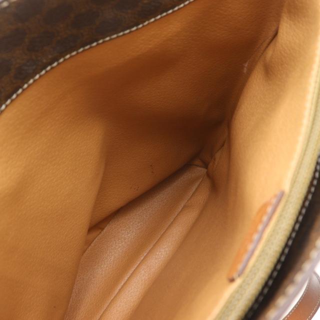 CELINE セリーヌ オールドセリーヌ マカダム柄 マカダム柄 PVC 茶 トートバッグ レディース_8