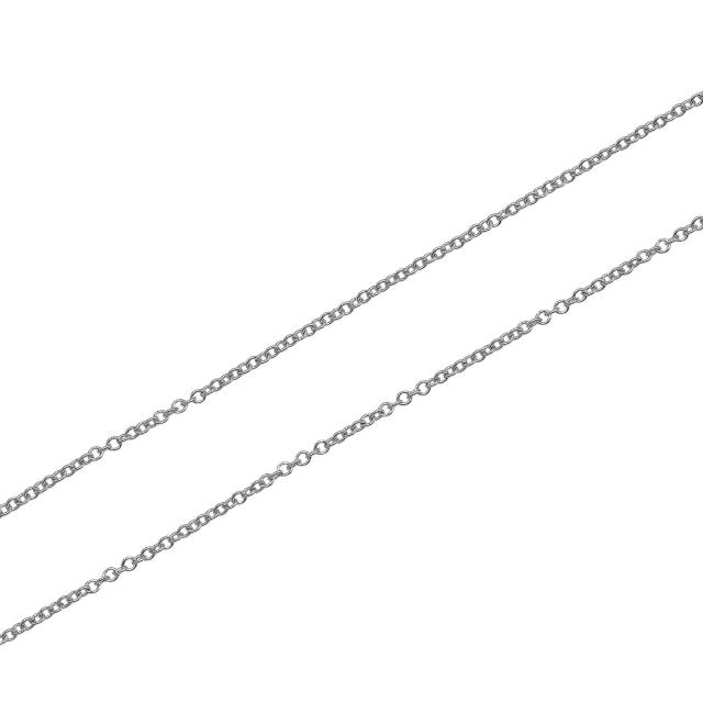 TIFFANY&amp;Co. ティファニー ドッツクロス Pt950プラチナ ネックレス 4.1g レディース_3