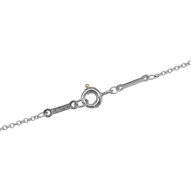 TIFFANY&amp;Co. ティファニー ドッツクロス Pt950プラチナ ネックレス 4.1g レディース_5