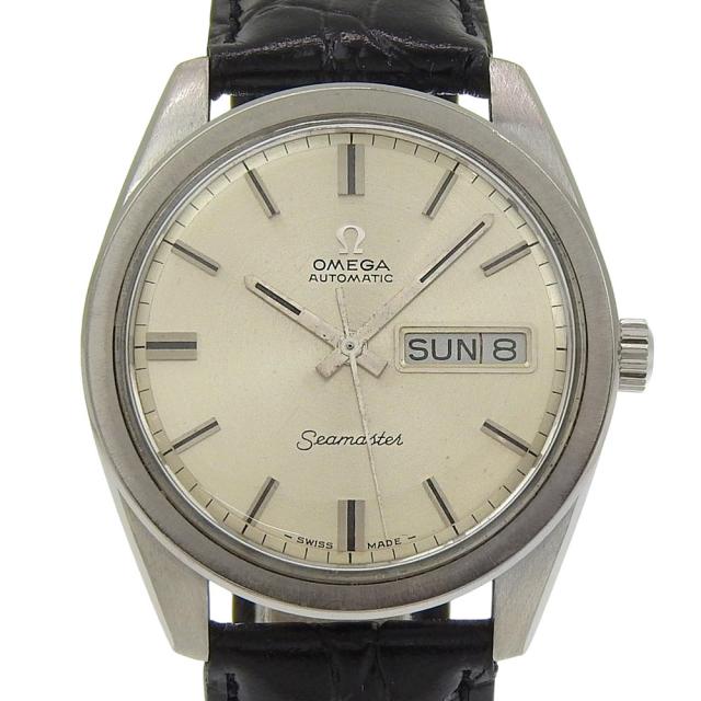 OMEGA オメガ シーマスター デイデイト cal.752 SS 自動巻き アナログ表示 シルバー文字盤