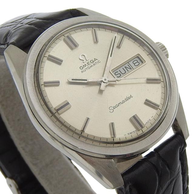 OMEGA オメガ シーマスター デイデイト cal.752 SS 自動巻き アナログ表示 シルバー文字盤_2