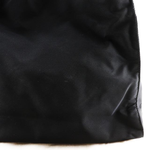 PRADA プラダ プラスチックハンドル B8073 ナイロン NERO 黒 ショルダーバッグ レディース
