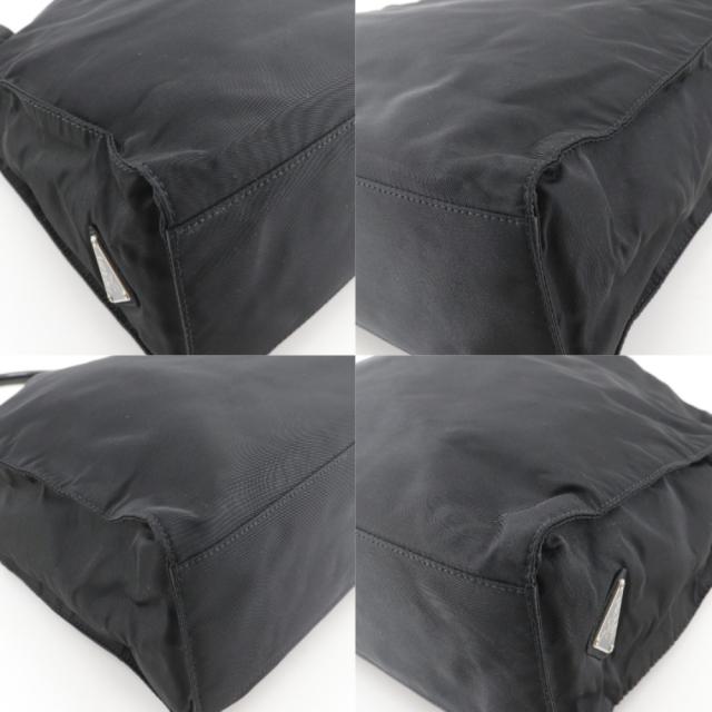 PRADA プラダ プラスチックハンドル B8073 ナイロン NERO 黒 ショルダーバッグ レディース