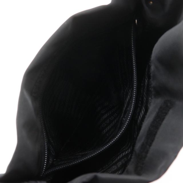 PRADA プラダ プラスチックハンドル B8073 ナイロン NERO 黒 ショルダーバッグ レディース