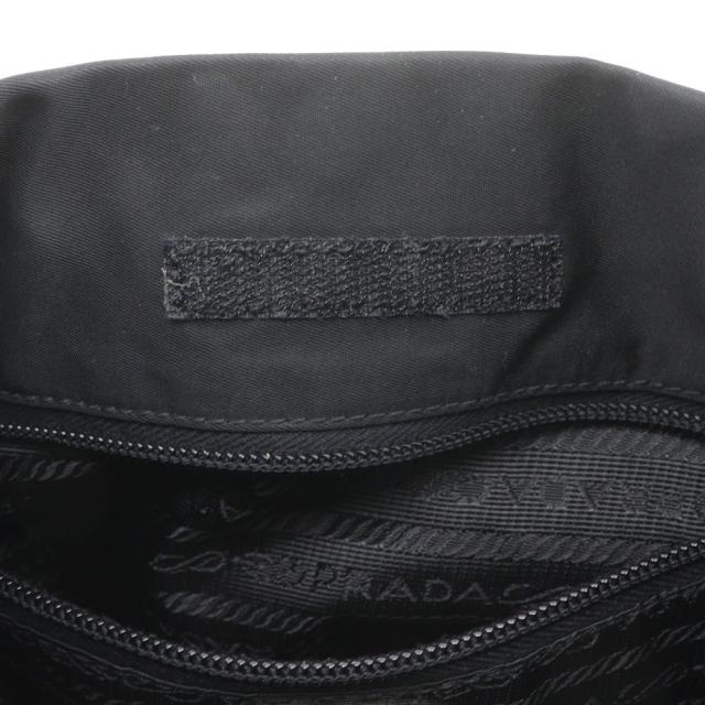 PRADA プラダ プラスチックハンドル B8073 ナイロン NERO 黒 ショルダーバッグ レディース
