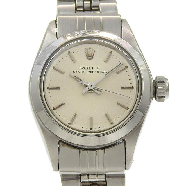 ROLEX ロレックス オイスターパーペチュアル 6623 SS シルバー 自動巻き アナログ表示