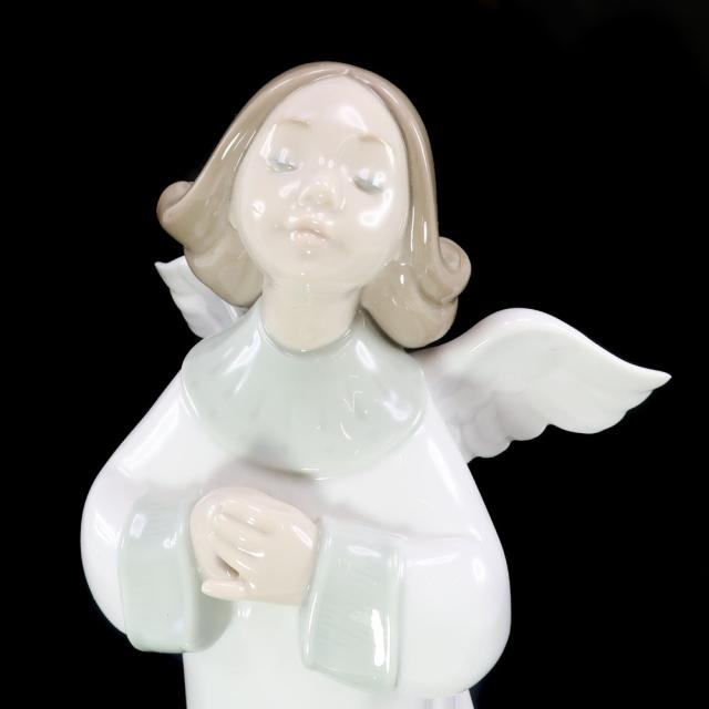 Lladro リヤドロ 天使の願い 6788 ポーセリン 置物 オブジェ _ 【中古】_4
