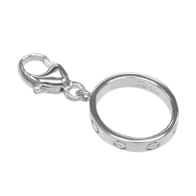 CARTIER カルティエ ラブ ベビーチャーム K18ホワイトゴールド ペンダントトップ 1.38g