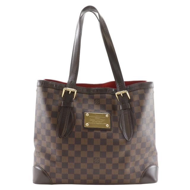 LOUIS VUITTON ルイ・ヴィトン ハムステッドＭＭ N51204 ダミエキャンバス 茶 トートバッグ