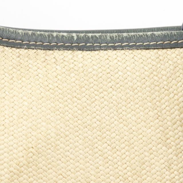 HERMES エルメス エヴリン1 GM エブリン ストロー ベージュ/緑 ショルダーバッグ_15