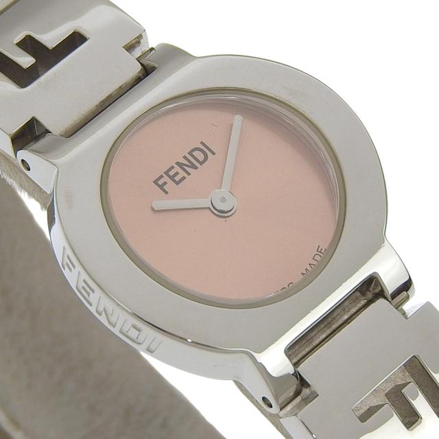 FENDI フェンディ オロロジ 3050L SS 石英 アナログ書きあらわす オレンジ色文字記号盤 ウオッチ