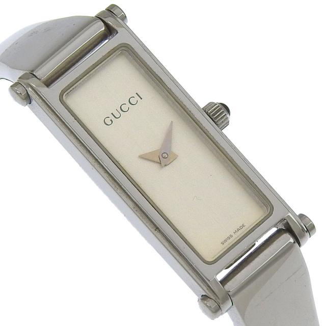GUCCI グッチ 1500L SS クオーツ アナログ表示 シルバー文字盤 腕時計 レディース 【中古】_2