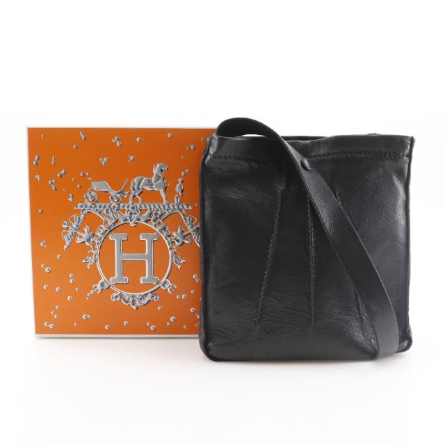 HERMES エルメス トゥドゥ カーフ 黒 ショルダーバッグ ユニセックス 【中古】_13
