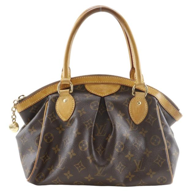 LOUIS VUITTON ルイ・ヴィトン ティヴォリPM M40143 モノグラムキャンバス 茶 ハンドバッグ