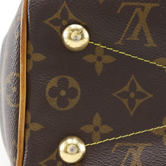 LOUIS VUITTON ルイ・ヴィトン ティヴォリPM M40143 モノグラムキャンバス 茶 ハンドバッグ_10
