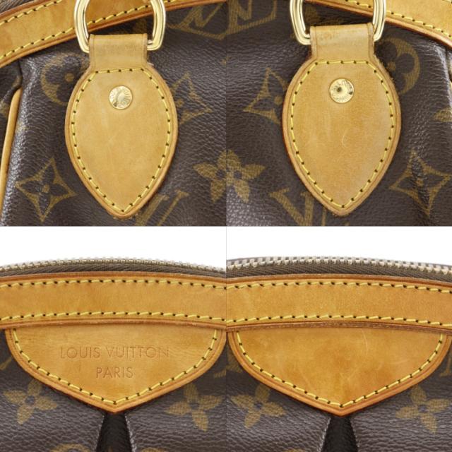 LOUIS VUITTON ルイ・ヴィトン ティヴォリPM M40143 モノグラムキャンバス 茶 ハンドバッグ_12