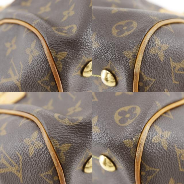 LOUIS VUITTON ルイ・ヴィトン ティヴォリPM M40143 モノグラムキャンバス 茶 ハンドバッグ_3