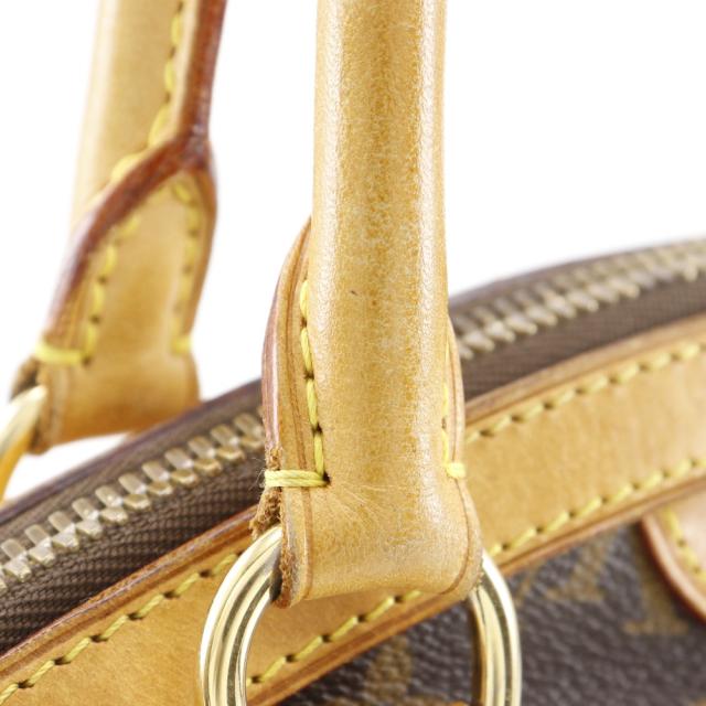 LOUIS VUITTON ルイ・ヴィトン ティヴォリPM M40143 モノグラムキャンバス 茶 ハンドバッグ_6