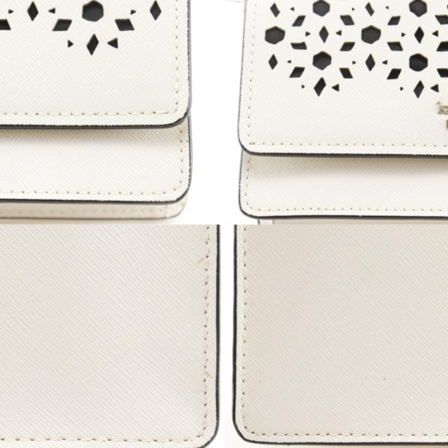 Kate Spade ケイトスペード ポシェット パンチング パンチング PWRU5572 レザー 白_18
