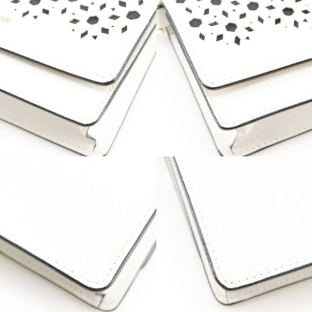 Kate Spade ケイトスペード ポシェット パンチング パンチング PWRU5572 レザー 白_3