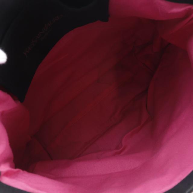 YVES SAINT LAURENT イヴ・サンローラン YSLロゴ ノベルティ ノベルティ コットン 黒_8