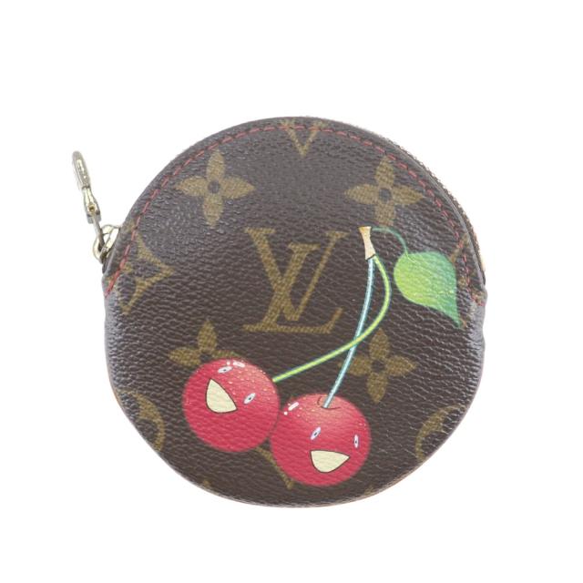 LOUIS VUITTON ルイ・ヴィトン ポルトモネ・ロン 村上隆 チェリー M95043 モノグラムキャンバス