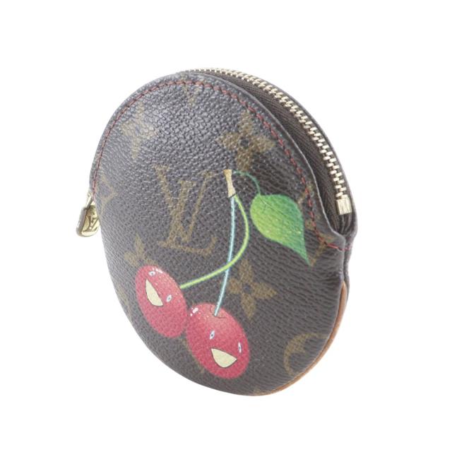LOUIS VUITTON ルイ・ヴィトン ポルトモネ・ロン 村上隆 チェリー M95043 モノグラムキャンバス_1