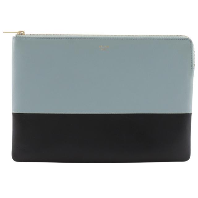 CELINE セリーヌ クラッチバッグ バイカラー 100093HTM.08GB カーフ