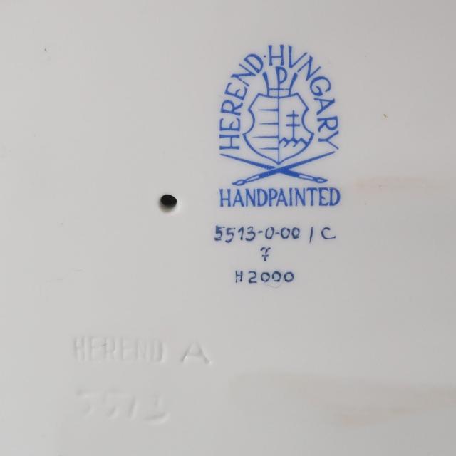 HEREND ヘレンド 【 ダンシング・カップル 】 5513 ポーセリン 置物 オブジェ _ 【中古】_9
