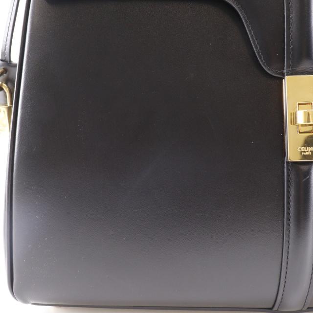 CELINE セリーヌ 16 セーズ クラシック 2WAYショルダー 187373BEY カーフ 黒 ハンドバッグ_10