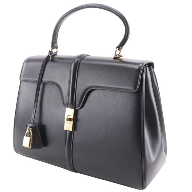 CELINE セリーヌ 16 セーズ クラシック 2WAYショルダー 187373BEY カーフ 黒 ハンドバッグ_1