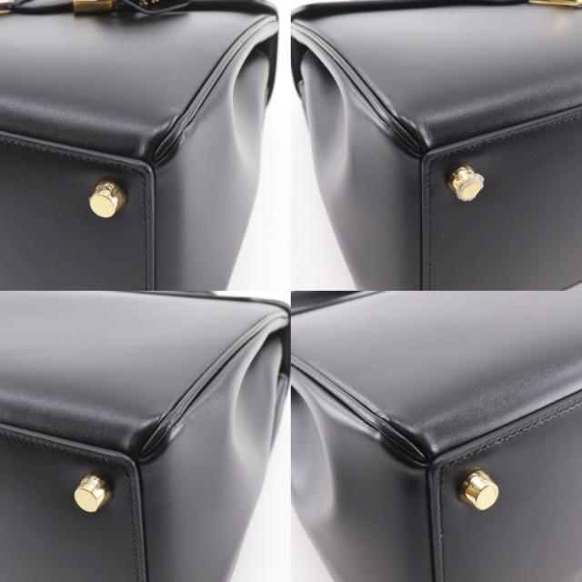 CELINE セリーヌ 16 セーズ クラシック 2WAYショルダー 187373BEY カーフ 黒 ハンドバッグ_3