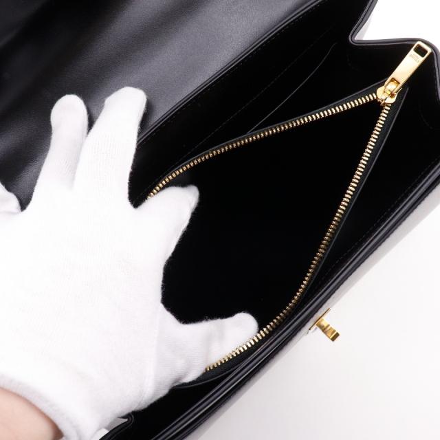 CELINE セリーヌ 16 セーズ クラシック 2WAYショルダー 187373BEY カーフ 黒 ハンドバッグ_6