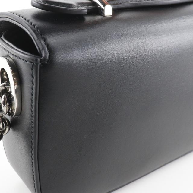 GUCCI グッチ プチGG ダブルＧ 2WAY 739722 レザー 黒 ショルダーバッグ レディース 【中古】_9