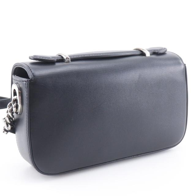 GUCCI グッチ プチGG ダブルＧ 2WAY 739722 レザー 黒 ショルダーバッグ レディース 【中古】_2