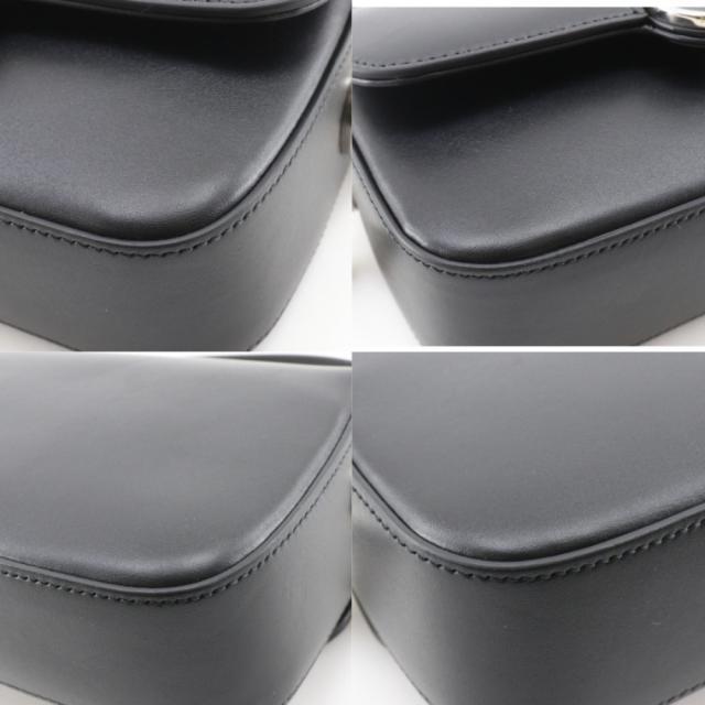 GUCCI グッチ プチGG ダブルＧ 2WAY 739722 レザー 黒 ショルダーバッグ レディース 【中古】_3