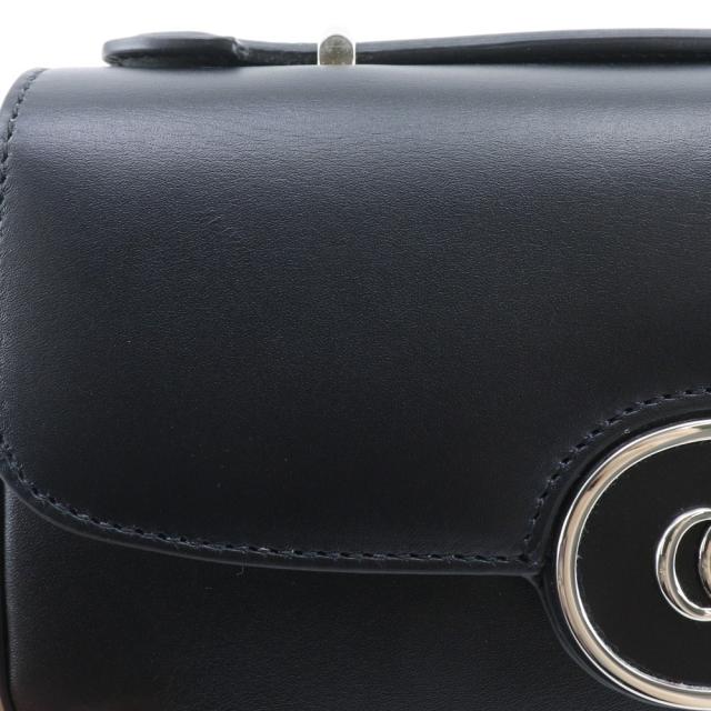 GUCCI グッチ プチGG ダブルＧ 2WAY 739722 レザー 黒 ショルダーバッグ レディース 【中古】_8