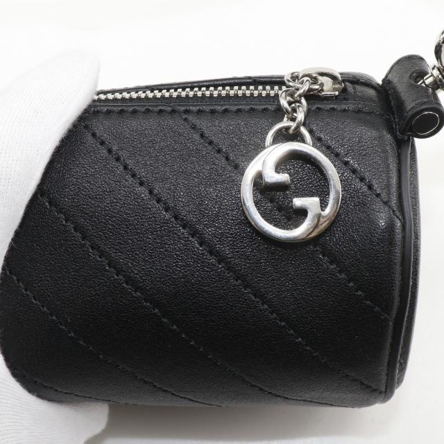 GUCCI グッチ ブロンディ ミニショルダー 760170 レザー 黒 ショルダーバッグ レディース_11